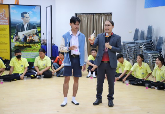 ภาพกิจกรรม  คณะวิทยาศาสตร์และเทคโนโลยี มหาวิทยาลัยราชภัฏกำแพงเพชร จัดกิจกรรมค่ายวิชาการเพื่อพัฒนากำลังคนด้านวิทยาศาสตร์และเทคโนโลยี ปีการศึกษา 2567 โรงเรียนองค์การบริหารส่วนจังหวัดกำแพงเพชร