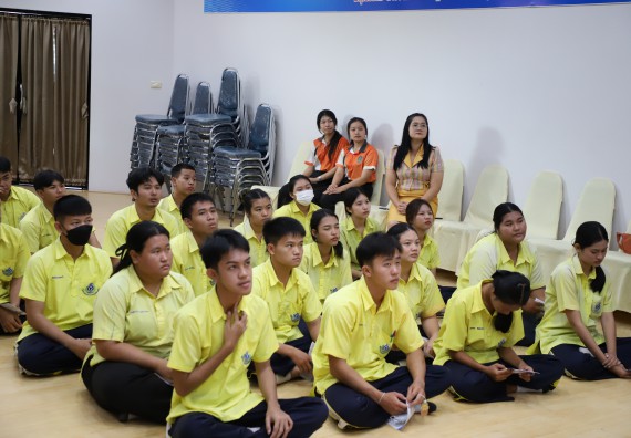 ภาพกิจกรรม  คณะวิทยาศาสตร์และเทคโนโลยี มหาวิทยาลัยราชภัฏกำแพงเพชร จัดกิจกรรมค่ายวิชาการเพื่อพัฒนากำลังคนด้านวิทยาศาสตร์และเทคโนโลยี ปีการศึกษา 2567 โรงเรียนองค์การบริหารส่วนจังหวัดกำแพงเพชร