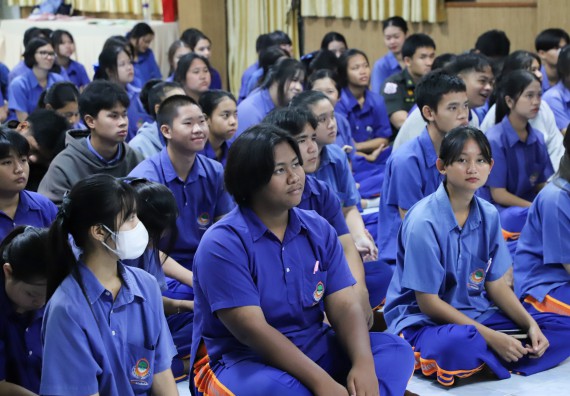 ภาพกิจกรรม  คณะวิทยาศาสตร์และเทคโนโลยี มหาวิทยาลัยราชภัฏกำแพงเพชร จัดกิจกรรมค่ายวิชาการเพื่อพัฒนากำลังคนด้านวิทยาศาสตร์และเทคโนโลยี ปีการศึกษา 2567 โรงเรียนไทรงามพิทยาคม