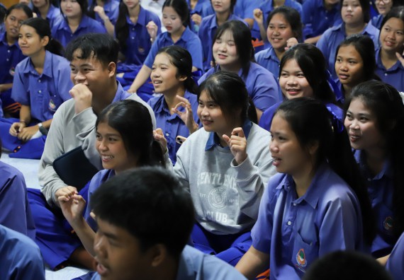ภาพกิจกรรม  คณะวิทยาศาสตร์และเทคโนโลยี มหาวิทยาลัยราชภัฏกำแพงเพชร จัดกิจกรรมค่ายวิชาการเพื่อพัฒนากำลังคนด้านวิทยาศาสตร์และเทคโนโลยี ปีการศึกษา 2567 โรงเรียนไทรงามพิทยาคม