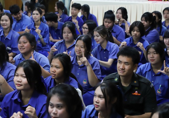 ภาพกิจกรรม  คณะวิทยาศาสตร์และเทคโนโลยี มหาวิทยาลัยราชภัฏกำแพงเพชร จัดกิจกรรมค่ายวิชาการเพื่อพัฒนากำลังคนด้านวิทยาศาสตร์และเทคโนโลยี ปีการศึกษา 2567 โรงเรียนไทรงามพิทยาคม