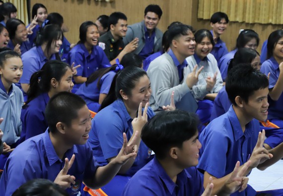 ภาพกิจกรรม  คณะวิทยาศาสตร์และเทคโนโลยี มหาวิทยาลัยราชภัฏกำแพงเพชร จัดกิจกรรมค่ายวิชาการเพื่อพัฒนากำลังคนด้านวิทยาศาสตร์และเทคโนโลยี ปีการศึกษา 2567 โรงเรียนไทรงามพิทยาคม