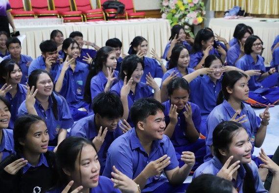 ภาพกิจกรรม  คณะวิทยาศาสตร์และเทคโนโลยี มหาวิทยาลัยราชภัฏกำแพงเพชร จัดกิจกรรมค่ายวิชาการเพื่อพัฒนากำลังคนด้านวิทยาศาสตร์และเทคโนโลยี ปีการศึกษา 2567 โรงเรียนไทรงามพิทยาคม