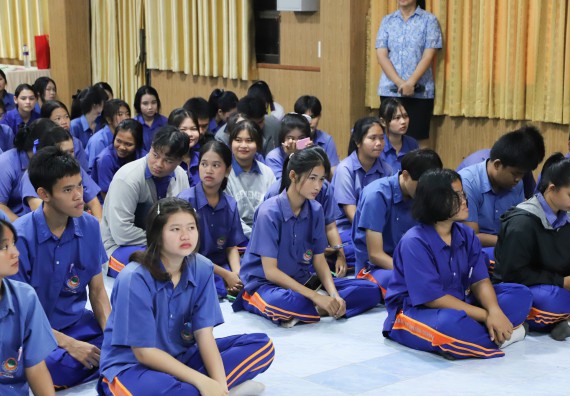 ภาพกิจกรรม  คณะวิทยาศาสตร์และเทคโนโลยี มหาวิทยาลัยราชภัฏกำแพงเพชร จัดกิจกรรมค่ายวิชาการเพื่อพัฒนากำลังคนด้านวิทยาศาสตร์และเทคโนโลยี ปีการศึกษา 2567 โรงเรียนไทรงามพิทยาคม