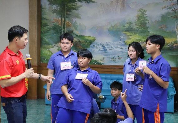 ภาพกิจกรรม  คณะวิทยาศาสตร์และเทคโนโลยี มหาวิทยาลัยราชภัฏกำแพงเพชร จัดกิจกรรมค่ายวิชาการเพื่อพัฒนากำลังคนด้านวิทยาศาสตร์และเทคโนโลยี ปีการศึกษา 2567 โรงเรียนไทรงามพิทยาคม