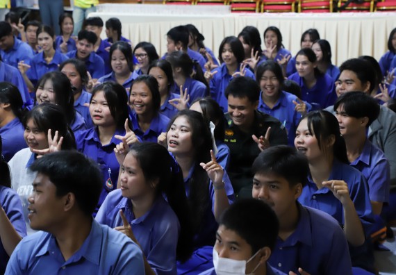 ภาพกิจกรรม  คณะวิทยาศาสตร์และเทคโนโลยี มหาวิทยาลัยราชภัฏกำแพงเพชร จัดกิจกรรมค่ายวิชาการเพื่อพัฒนากำลังคนด้านวิทยาศาสตร์และเทคโนโลยี ปีการศึกษา 2567 โรงเรียนไทรงามพิทยาคม