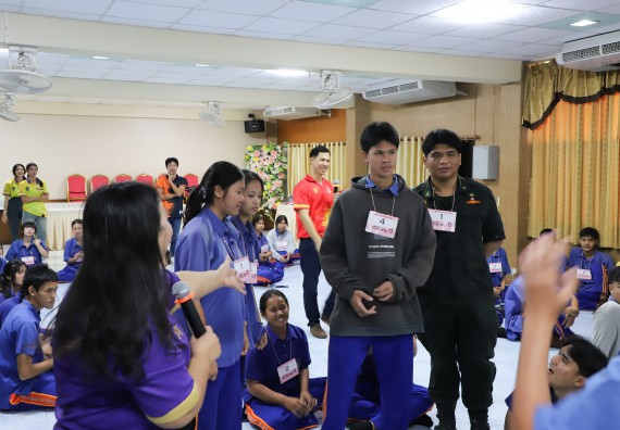 ภาพกิจกรรม  คณะวิทยาศาสตร์และเทคโนโลยี มหาวิทยาลัยราชภัฏกำแพงเพชร จัดกิจกรรมค่ายวิชาการเพื่อพัฒนากำลังคนด้านวิทยาศาสตร์และเทคโนโลยี ปีการศึกษา 2567 โรงเรียนไทรงามพิทยาคม