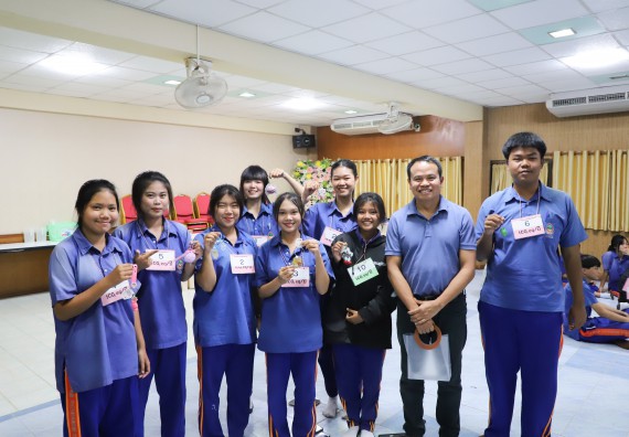 ภาพกิจกรรม  คณะวิทยาศาสตร์และเทคโนโลยี มหาวิทยาลัยราชภัฏกำแพงเพชร จัดกิจกรรมค่ายวิชาการเพื่อพัฒนากำลังคนด้านวิทยาศาสตร์และเทคโนโลยี ปีการศึกษา 2567 โรงเรียนไทรงามพิทยาคม