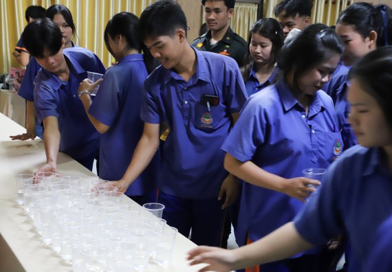 ภาพกิจกรรม  คณะวิทยาศาสตร์และเทคโนโลยี มหาวิทยาลัยราชภัฏกำแพงเพชร จัดกิจกรรมค่ายวิชาการเพื่อพัฒนากำลังคนด้านวิทยาศาสตร์และเทคโนโลยี ปีการศึกษา 2567 โรงเรียนไทรงามพิทยาคม