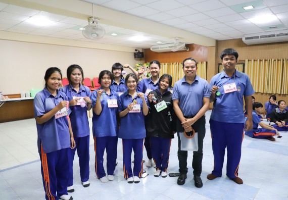 ภาพกิจกรรม  คณะวิทยาศาสตร์และเทคโนโลยี มหาวิทยาลัยราชภัฏกำแพงเพชร จัดกิจกรรมค่ายวิชาการเพื่อพัฒนากำลังคนด้านวิทยาศาสตร์และเทคโนโลยี ปีการศึกษา 2567 โรงเรียนไทรงามพิทยาคม