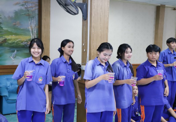 ภาพกิจกรรม  คณะวิทยาศาสตร์และเทคโนโลยี มหาวิทยาลัยราชภัฏกำแพงเพชร จัดกิจกรรมค่ายวิชาการเพื่อพัฒนากำลังคนด้านวิทยาศาสตร์และเทคโนโลยี ปีการศึกษา 2567 โรงเรียนไทรงามพิทยาคม