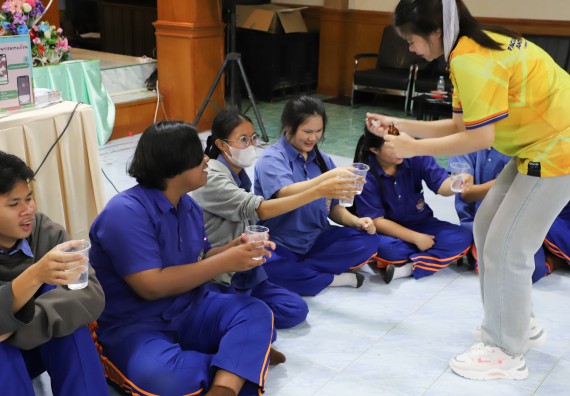 ภาพกิจกรรม  คณะวิทยาศาสตร์และเทคโนโลยี มหาวิทยาลัยราชภัฏกำแพงเพชร จัดกิจกรรมค่ายวิชาการเพื่อพัฒนากำลังคนด้านวิทยาศาสตร์และเทคโนโลยี ปีการศึกษา 2567 โรงเรียนไทรงามพิทยาคม