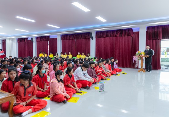 ภาพกิจกรรม  คณะวิทยาศาสตร์และเทคโนโลยี มหาวิทยาลัยราชภัฏกำแพงเพชร จัดกิจกรรมค่ายวิชาการเพื่อพัฒนากำลังคนด้านวิทยาศาสตร์และเทคโนโลยี ปีการศึกษา 2567 โรงเรียนพรานกระต่ายพิทยาคม