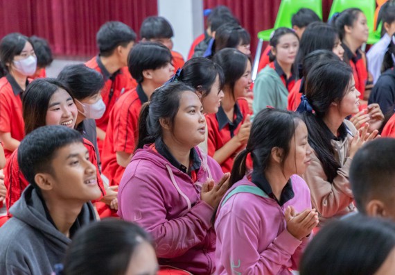 ภาพกิจกรรม  คณะวิทยาศาสตร์และเทคโนโลยี มหาวิทยาลัยราชภัฏกำแพงเพชร จัดกิจกรรมค่ายวิชาการเพื่อพัฒนากำลังคนด้านวิทยาศาสตร์และเทคโนโลยี ปีการศึกษา 2567 โรงเรียนพรานกระต่ายพิทยาคม