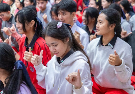ภาพกิจกรรม  คณะวิทยาศาสตร์และเทคโนโลยี มหาวิทยาลัยราชภัฏกำแพงเพชร จัดกิจกรรมค่ายวิชาการเพื่อพัฒนากำลังคนด้านวิทยาศาสตร์และเทคโนโลยี ปีการศึกษา 2567 โรงเรียนพรานกระต่ายพิทยาคม