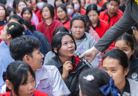 ภาพกิจกรรม  คณะวิทยาศาสตร์และเทคโนโลยี มหาวิทยาลัยราชภัฏกำแพงเพชร จัดกิจกรรมค่ายวิชาการเพื่อพัฒนากำลังคนด้านวิทยาศาสตร์และเทคโนโลยี ปีการศึกษา 2567 โรงเรียนพรานกระต่ายพิทยาคม