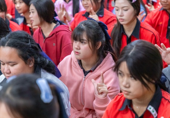 ภาพกิจกรรม  คณะวิทยาศาสตร์และเทคโนโลยี มหาวิทยาลัยราชภัฏกำแพงเพชร จัดกิจกรรมค่ายวิชาการเพื่อพัฒนากำลังคนด้านวิทยาศาสตร์และเทคโนโลยี ปีการศึกษา 2567 โรงเรียนพรานกระต่ายพิทยาคม