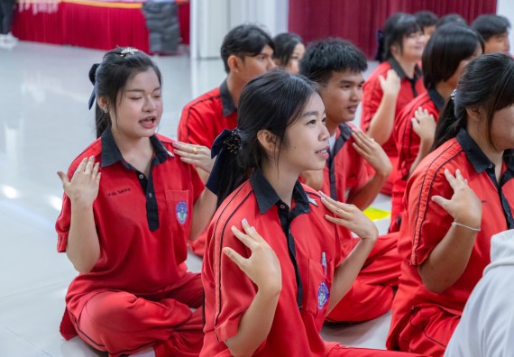 ภาพกิจกรรม  คณะวิทยาศาสตร์และเทคโนโลยี มหาวิทยาลัยราชภัฏกำแพงเพชร จัดกิจกรรมค่ายวิชาการเพื่อพัฒนากำลังคนด้านวิทยาศาสตร์และเทคโนโลยี ปีการศึกษา 2567 โรงเรียนพรานกระต่ายพิทยาคม