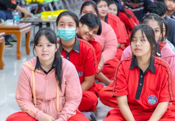 ภาพกิจกรรม  คณะวิทยาศาสตร์และเทคโนโลยี มหาวิทยาลัยราชภัฏกำแพงเพชร จัดกิจกรรมค่ายวิชาการเพื่อพัฒนากำลังคนด้านวิทยาศาสตร์และเทคโนโลยี ปีการศึกษา 2567 โรงเรียนพรานกระต่ายพิทยาคม