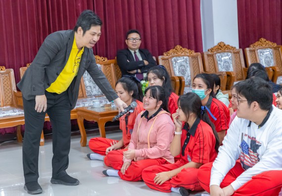 ภาพกิจกรรม  คณะวิทยาศาสตร์และเทคโนโลยี มหาวิทยาลัยราชภัฏกำแพงเพชร จัดกิจกรรมค่ายวิชาการเพื่อพัฒนากำลังคนด้านวิทยาศาสตร์และเทคโนโลยี ปีการศึกษา 2567 โรงเรียนพรานกระต่ายพิทยาคม