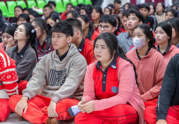 ภาพกิจกรรม  คณะวิทยาศาสตร์และเทคโนโลยี มหาวิทยาลัยราชภัฏกำแพงเพชร จัดกิจกรรมค่ายวิชาการเพื่อพัฒนากำลังคนด้านวิทยาศาสตร์และเทคโนโลยี ปีการศึกษา 2567 โรงเรียนพรานกระต่ายพิทยาคม