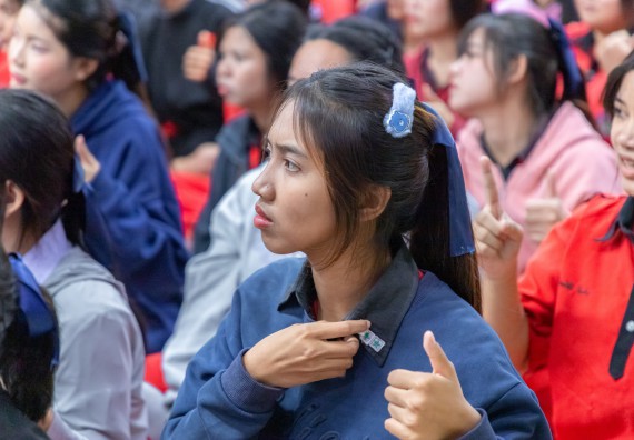 ภาพกิจกรรม  คณะวิทยาศาสตร์และเทคโนโลยี มหาวิทยาลัยราชภัฏกำแพงเพชร จัดกิจกรรมค่ายวิชาการเพื่อพัฒนากำลังคนด้านวิทยาศาสตร์และเทคโนโลยี ปีการศึกษา 2567 โรงเรียนพรานกระต่ายพิทยาคม