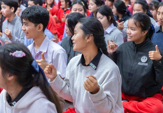 ภาพกิจกรรม  คณะวิทยาศาสตร์และเทคโนโลยี มหาวิทยาลัยราชภัฏกำแพงเพชร จัดกิจกรรมค่ายวิชาการเพื่อพัฒนากำลังคนด้านวิทยาศาสตร์และเทคโนโลยี ปีการศึกษา 2567 โรงเรียนพรานกระต่ายพิทยาคม