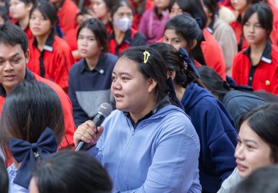 ภาพกิจกรรม  คณะวิทยาศาสตร์และเทคโนโลยี มหาวิทยาลัยราชภัฏกำแพงเพชร จัดกิจกรรมค่ายวิชาการเพื่อพัฒนากำลังคนด้านวิทยาศาสตร์และเทคโนโลยี ปีการศึกษา 2567 โรงเรียนพรานกระต่ายพิทยาคม