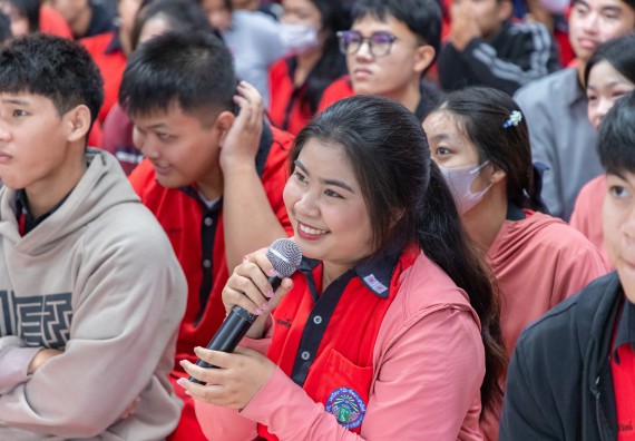 ภาพกิจกรรม  คณะวิทยาศาสตร์และเทคโนโลยี มหาวิทยาลัยราชภัฏกำแพงเพชร จัดกิจกรรมค่ายวิชาการเพื่อพัฒนากำลังคนด้านวิทยาศาสตร์และเทคโนโลยี ปีการศึกษา 2567 โรงเรียนพรานกระต่ายพิทยาคม