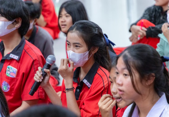ภาพกิจกรรม  คณะวิทยาศาสตร์และเทคโนโลยี มหาวิทยาลัยราชภัฏกำแพงเพชร จัดกิจกรรมค่ายวิชาการเพื่อพัฒนากำลังคนด้านวิทยาศาสตร์และเทคโนโลยี ปีการศึกษา 2567 โรงเรียนพรานกระต่ายพิทยาคม