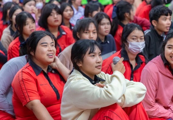 ภาพกิจกรรม  คณะวิทยาศาสตร์และเทคโนโลยี มหาวิทยาลัยราชภัฏกำแพงเพชร จัดกิจกรรมค่ายวิชาการเพื่อพัฒนากำลังคนด้านวิทยาศาสตร์และเทคโนโลยี ปีการศึกษา 2567 โรงเรียนพรานกระต่ายพิทยาคม