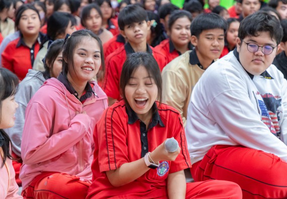 ภาพกิจกรรม  คณะวิทยาศาสตร์และเทคโนโลยี มหาวิทยาลัยราชภัฏกำแพงเพชร จัดกิจกรรมค่ายวิชาการเพื่อพัฒนากำลังคนด้านวิทยาศาสตร์และเทคโนโลยี ปีการศึกษา 2567 โรงเรียนพรานกระต่ายพิทยาคม