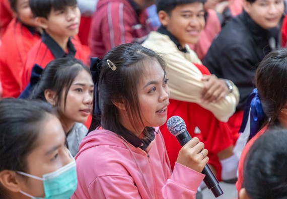 ภาพกิจกรรม  คณะวิทยาศาสตร์และเทคโนโลยี มหาวิทยาลัยราชภัฏกำแพงเพชร จัดกิจกรรมค่ายวิชาการเพื่อพัฒนากำลังคนด้านวิทยาศาสตร์และเทคโนโลยี ปีการศึกษา 2567 โรงเรียนพรานกระต่ายพิทยาคม