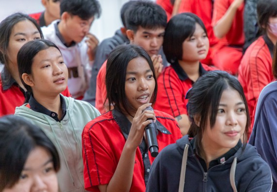 ภาพกิจกรรม  คณะวิทยาศาสตร์และเทคโนโลยี มหาวิทยาลัยราชภัฏกำแพงเพชร จัดกิจกรรมค่ายวิชาการเพื่อพัฒนากำลังคนด้านวิทยาศาสตร์และเทคโนโลยี ปีการศึกษา 2567 โรงเรียนพรานกระต่ายพิทยาคม