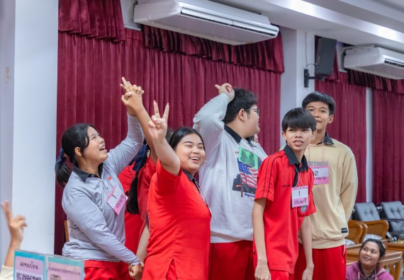 ภาพกิจกรรม  คณะวิทยาศาสตร์และเทคโนโลยี มหาวิทยาลัยราชภัฏกำแพงเพชร จัดกิจกรรมค่ายวิชาการเพื่อพัฒนากำลังคนด้านวิทยาศาสตร์และเทคโนโลยี ปีการศึกษา 2567 โรงเรียนพรานกระต่ายพิทยาคม