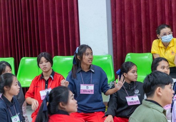 ภาพกิจกรรม  คณะวิทยาศาสตร์และเทคโนโลยี มหาวิทยาลัยราชภัฏกำแพงเพชร จัดกิจกรรมค่ายวิชาการเพื่อพัฒนากำลังคนด้านวิทยาศาสตร์และเทคโนโลยี ปีการศึกษา 2567 โรงเรียนพรานกระต่ายพิทยาคม