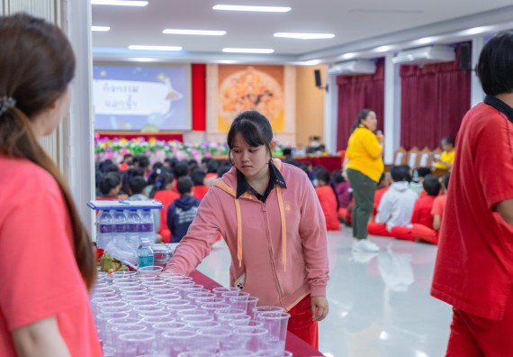 ภาพกิจกรรม  คณะวิทยาศาสตร์และเทคโนโลยี มหาวิทยาลัยราชภัฏกำแพงเพชร จัดกิจกรรมค่ายวิชาการเพื่อพัฒนากำลังคนด้านวิทยาศาสตร์และเทคโนโลยี ปีการศึกษา 2567 โรงเรียนพรานกระต่ายพิทยาคม