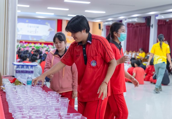 ภาพกิจกรรม  คณะวิทยาศาสตร์และเทคโนโลยี มหาวิทยาลัยราชภัฏกำแพงเพชร จัดกิจกรรมค่ายวิชาการเพื่อพัฒนากำลังคนด้านวิทยาศาสตร์และเทคโนโลยี ปีการศึกษา 2567 โรงเรียนพรานกระต่ายพิทยาคม