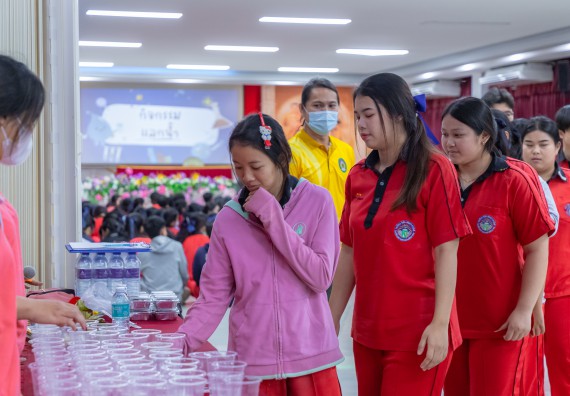 ภาพกิจกรรม  คณะวิทยาศาสตร์และเทคโนโลยี มหาวิทยาลัยราชภัฏกำแพงเพชร จัดกิจกรรมค่ายวิชาการเพื่อพัฒนากำลังคนด้านวิทยาศาสตร์และเทคโนโลยี ปีการศึกษา 2567 โรงเรียนพรานกระต่ายพิทยาคม