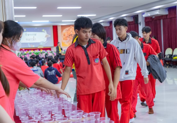 ภาพกิจกรรม  คณะวิทยาศาสตร์และเทคโนโลยี มหาวิทยาลัยราชภัฏกำแพงเพชร จัดกิจกรรมค่ายวิชาการเพื่อพัฒนากำลังคนด้านวิทยาศาสตร์และเทคโนโลยี ปีการศึกษา 2567 โรงเรียนพรานกระต่ายพิทยาคม