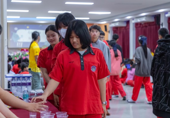 ภาพกิจกรรม  คณะวิทยาศาสตร์และเทคโนโลยี มหาวิทยาลัยราชภัฏกำแพงเพชร จัดกิจกรรมค่ายวิชาการเพื่อพัฒนากำลังคนด้านวิทยาศาสตร์และเทคโนโลยี ปีการศึกษา 2567 โรงเรียนพรานกระต่ายพิทยาคม