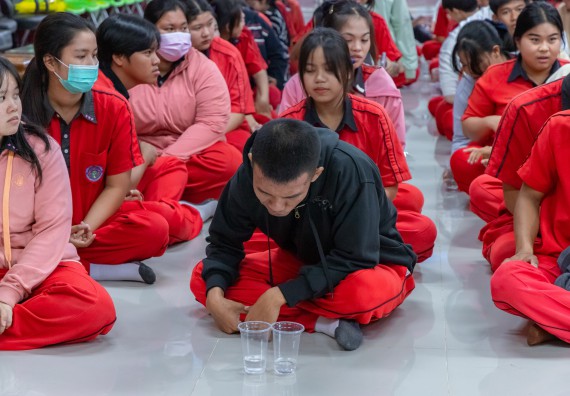 ภาพกิจกรรม  คณะวิทยาศาสตร์และเทคโนโลยี มหาวิทยาลัยราชภัฏกำแพงเพชร จัดกิจกรรมค่ายวิชาการเพื่อพัฒนากำลังคนด้านวิทยาศาสตร์และเทคโนโลยี ปีการศึกษา 2567 โรงเรียนพรานกระต่ายพิทยาคม