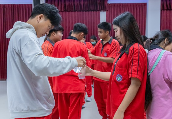 ภาพกิจกรรม  คณะวิทยาศาสตร์และเทคโนโลยี มหาวิทยาลัยราชภัฏกำแพงเพชร จัดกิจกรรมค่ายวิชาการเพื่อพัฒนากำลังคนด้านวิทยาศาสตร์และเทคโนโลยี ปีการศึกษา 2567 โรงเรียนพรานกระต่ายพิทยาคม