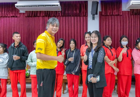 ภาพกิจกรรม  คณะวิทยาศาสตร์และเทคโนโลยี มหาวิทยาลัยราชภัฏกำแพงเพชร จัดกิจกรรมค่ายวิชาการเพื่อพัฒนากำลังคนด้านวิทยาศาสตร์และเทคโนโลยี ปีการศึกษา 2567 โรงเรียนพรานกระต่ายพิทยาคม