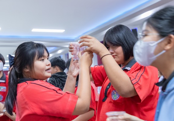 ภาพกิจกรรม  คณะวิทยาศาสตร์และเทคโนโลยี มหาวิทยาลัยราชภัฏกำแพงเพชร จัดกิจกรรมค่ายวิชาการเพื่อพัฒนากำลังคนด้านวิทยาศาสตร์และเทคโนโลยี ปีการศึกษา 2567 โรงเรียนพรานกระต่ายพิทยาคม