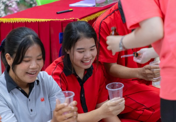 ภาพกิจกรรม  คณะวิทยาศาสตร์และเทคโนโลยี มหาวิทยาลัยราชภัฏกำแพงเพชร จัดกิจกรรมค่ายวิชาการเพื่อพัฒนากำลังคนด้านวิทยาศาสตร์และเทคโนโลยี ปีการศึกษา 2567 โรงเรียนพรานกระต่ายพิทยาคม