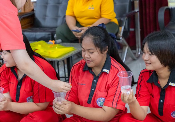 ภาพกิจกรรม  คณะวิทยาศาสตร์และเทคโนโลยี มหาวิทยาลัยราชภัฏกำแพงเพชร จัดกิจกรรมค่ายวิชาการเพื่อพัฒนากำลังคนด้านวิทยาศาสตร์และเทคโนโลยี ปีการศึกษา 2567 โรงเรียนพรานกระต่ายพิทยาคม