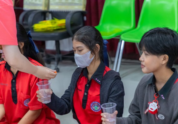 ภาพกิจกรรม  คณะวิทยาศาสตร์และเทคโนโลยี มหาวิทยาลัยราชภัฏกำแพงเพชร จัดกิจกรรมค่ายวิชาการเพื่อพัฒนากำลังคนด้านวิทยาศาสตร์และเทคโนโลยี ปีการศึกษา 2567 โรงเรียนพรานกระต่ายพิทยาคม