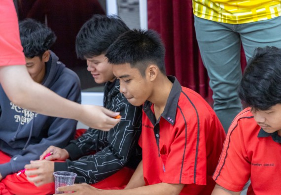 ภาพกิจกรรม  คณะวิทยาศาสตร์และเทคโนโลยี มหาวิทยาลัยราชภัฏกำแพงเพชร จัดกิจกรรมค่ายวิชาการเพื่อพัฒนากำลังคนด้านวิทยาศาสตร์และเทคโนโลยี ปีการศึกษา 2567 โรงเรียนพรานกระต่ายพิทยาคม