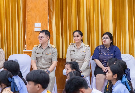 ภาพกิจกรรม  คณะวิทยาศาสตร์และเทคโนโลยี มหาวิทยาลัยราชภัฏกำแพงเพชร จัดกิจกรรมค่ายวิชาการเพื่อพัฒนากำลังคนด้านวิทยาศาสตร์และเทคโนโลยี ปีการศึกษา 2567  โรงเรียนทุ่งทรายวิทยา